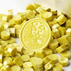 Mühür Mumu 100 Davetiye İçin 300 Boncuk Model: 38 Limon Kabuğu