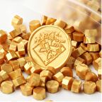 Mühür Mumu 50 Davetiye İçin 150 Boncuk Model: 57 Kehribar