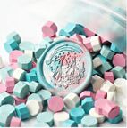 Mühür Mumu 50 Davetiye İçin 150 Boncuk Model: 04 İlk Aşk