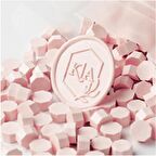 Mühür Mumu 50 Davetiye İçin 150 Boncuk Model: 21 Yumuşak Pudra