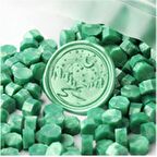 Mühür Mumu 50 Davetiye İçin 150 Boncuk Model: 43 Çam Yeşili