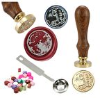 Mektup Damga Mühürü Taç & Arı + 30 Mühür Mumu + Eritme Kaşığı