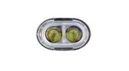 Motorsiklet Universal 2li LED 20W Spot Işık 2000LM Yüksek Parlaklık Alüminyum Kasa