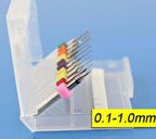 PCB Mikro Karbür CNC Matkap Ucu 10lu Gravür Set 0.1mm-1.00mm Tungsten  