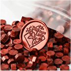 Mühür Mumu 100 Davetiye İçin 300 Boncuk Model: 63 Vişne Çürüğü