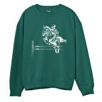 Cowboy Sweatshirt-Yeşil