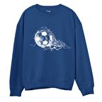 Goal Sweatshirt-Royal Mavi