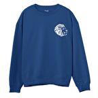 Lion Sweatshirt-Royal Mavi