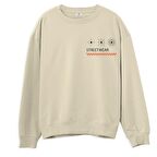 Street Wear 2 Sweatshirt-Krem