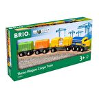 Brio World 3 Vagonlu Kargo Treni 33982