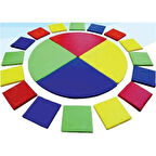 Anaokulu için Sünger Oturma Oyun Minderi