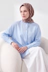 Soft Eşarp Paisley Kahverengi