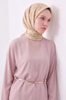 Soft Eşarp Paisley Altın Sarısı