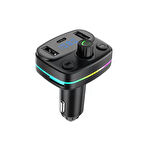 Winex M44 Fm Handsfree Bluetooth Modülatör MP3 Player Type-C Çıkışlı Araç Şarj Aleti