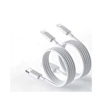 Winex 5 Adet 3A 35W Type-C to Lightning Hızlı Data ve Şarj Kablosu 1m Beyaz