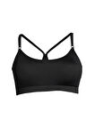 Casall Siyah U Yaka Kadın Düz Sporcu Sütyeni 19986-901 Strappy Sports Bra