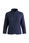 W Fleece Snap Cardigan Kadın Polar