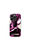 Ideal Of Sweden iPhone 14 Pro Golden Ruby Marble Telefon Kılıfı