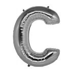 Gümüş Rengi Folyo Balon 1 Metre