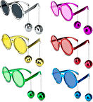 Sallanan Disko Top Küpeli Gözlük