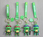 Ninja Kaplumbağalar Silikon Anahtarlık Alk4260