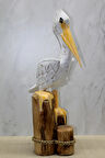 Ahşap Pelikan 60 Cm