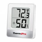 ThermoPro TP49W Mini İç Mekan Dijital Sıcaklık ve Nem Ölçer Termometre