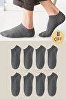 Unisex Basic Patik Çorap 8 Çift