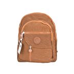 SİA ÇANTA KIRİNKIL KUMAŞ DÖRT GÖZLÜ, SU GEÇİRMEZ KUMAŞ KADIN SIRT ÇANTASI