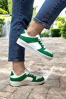Unisex Spor Sneaker Ayakkabı BEYAZ - YEŞİL