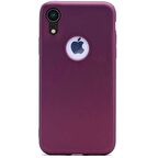 Gpack Apple iPhone Xr Kılıf Premier Esnek Lüx SilikonNano Glass