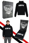BEŞİKTAŞ ERKEK KAPÜŞONLU SWEATSHIRT LAZER KUTU HEDİYELİ