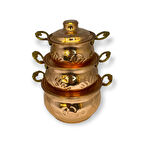 Minyatür Bakır Güveç Seti