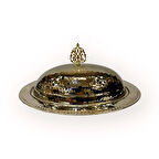 30 cm Dövme Bakır Kayık Sahan