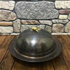 Dövme Bakır Oksitli Pilavlık 36 cm