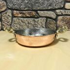 Dövme Bakır Tava 17 cm