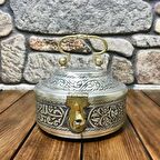 Bakır İşlemeli Eskitme Sabunluk