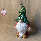 Uretti - Funda 1603 - El Yapımı Yılbaşı Temalı Gnome Biblo - 16 x 27 cm