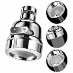 TransForMacion 3 Fonksiyonlu Tasarruflu Musluk Başlığı Krom