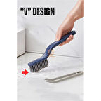  Derz Fırçası V Dizayn Banyo Mutfak Lavabo Fırçası