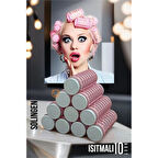  Isıtmalı Sulu Bigudi 2.5 cm 10 Adet Solingen Professional