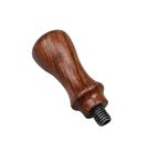 Ahşap Mum Mühürü Sapı Gül Ağacı G13 Özel Tasarım M8 Dişli 