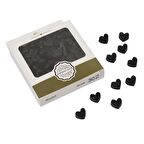 Mühür Mumu Eritme Kalp Boncuk Paket Model No: 302 ZİFT SİYAH