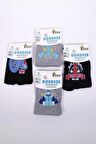 5'li Paket 506 Erkek Çocuk Boxer