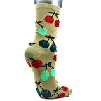 6 çift Kadın Soket, Pamuk Penye,  ÇORABIN TÜMÜ ÇİFT KAT İP TAM TAKVİYELİ, (36-40)