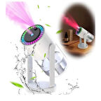 Ozmik CL28 Tavana Işık Yansıtan Gece Lambası Hava Nemlemdirici Ev ve Araba İçin Işıklı Aromaterapi Beyaz