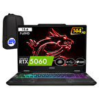 Msi Cyborg 15 B2RWFKG-208XTREP4 Intel Core 7-240H 64GB Ram 1tb SSD RTX5060 15.6'' Full Hd 144Hz WIN11 Pro + Elektropasaj Çanta