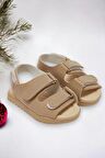 Cırt Cırtlı Çift Bantlı Unisex Çoçuk Sandalet
