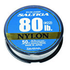 Daiwa Saltiga Nylon 50m Leader Misina 170lb
