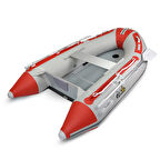 Fishika 240cm Kırmızı Ahşap Taban Omurgalı Şişme Bot